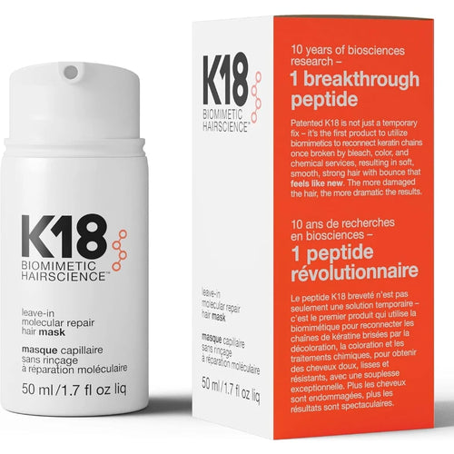 K18 Leave-In Molecular Repair Hair Mask 50ml – Damaged Hair Repair