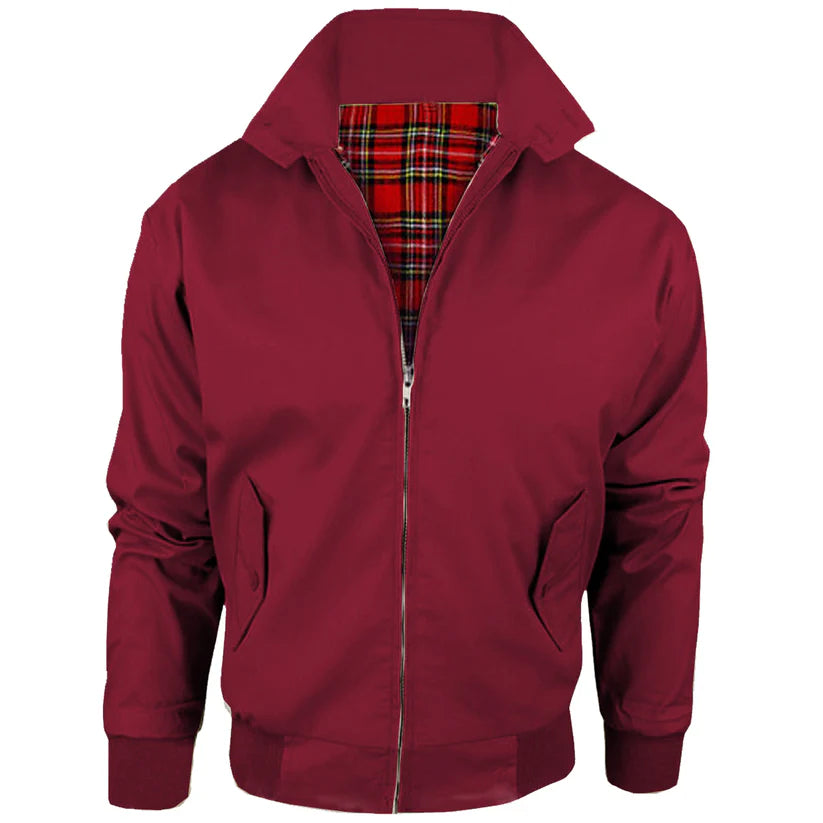MENS HARRINGTON JACKET CLASSIC RETRO SCOOTER 1970'S