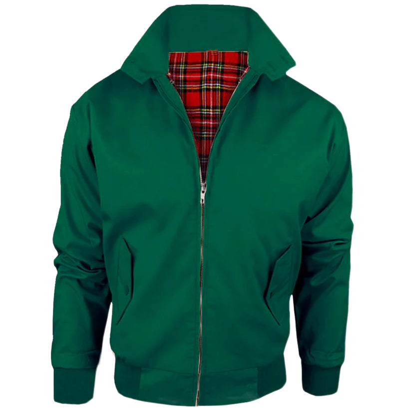 MENS HARRINGTON JACKET CLASSIC RETRO SCOOTER 1970'S