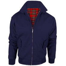 Load image into Gallery viewer, Men's Harrington jacket in navy