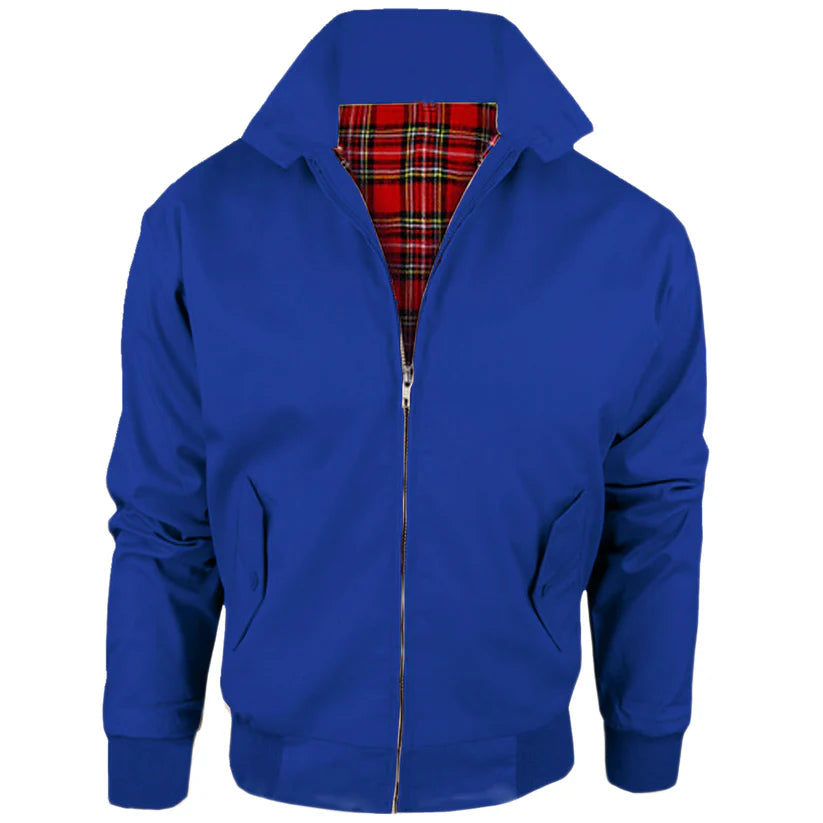 MENS HARRINGTON JACKET CLASSIC RETRO SCOOTER 1970'S