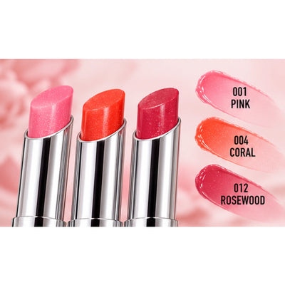 DIOR Addict Lip Glow Trio Pink 001 Coral 004 Rosewood 012 Travel Collection New