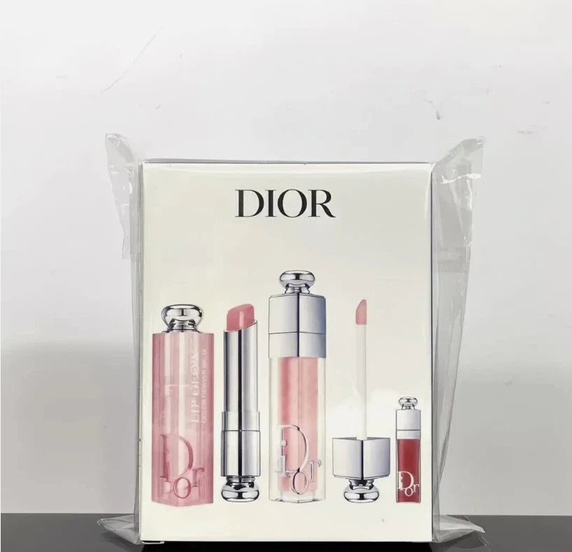 Dior Addict pink lip set contents