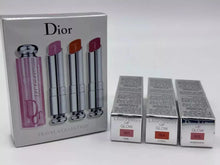 Load image into Gallery viewer, DIOR Addict Lip Glow Trio Pink 001 Coral 004 Rosewood 012 Travel Collection New
