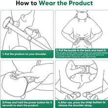 Load image into Gallery viewer, 3D kneading massage pillow for neck and shoulders