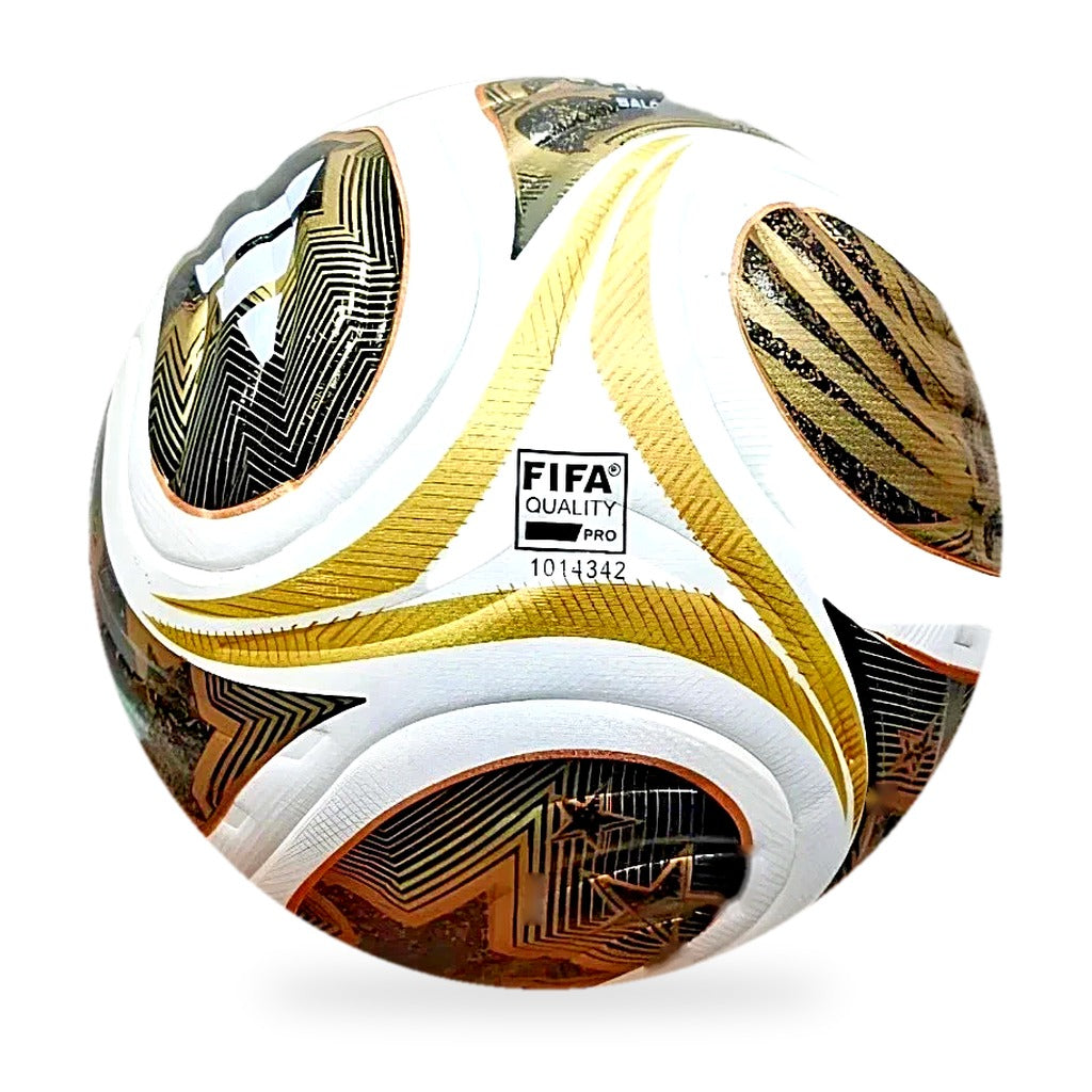 Adidas Trionda Final Pro Football Size 5 – World Cup 2026 Gold Ball With Box For Christmas Gift